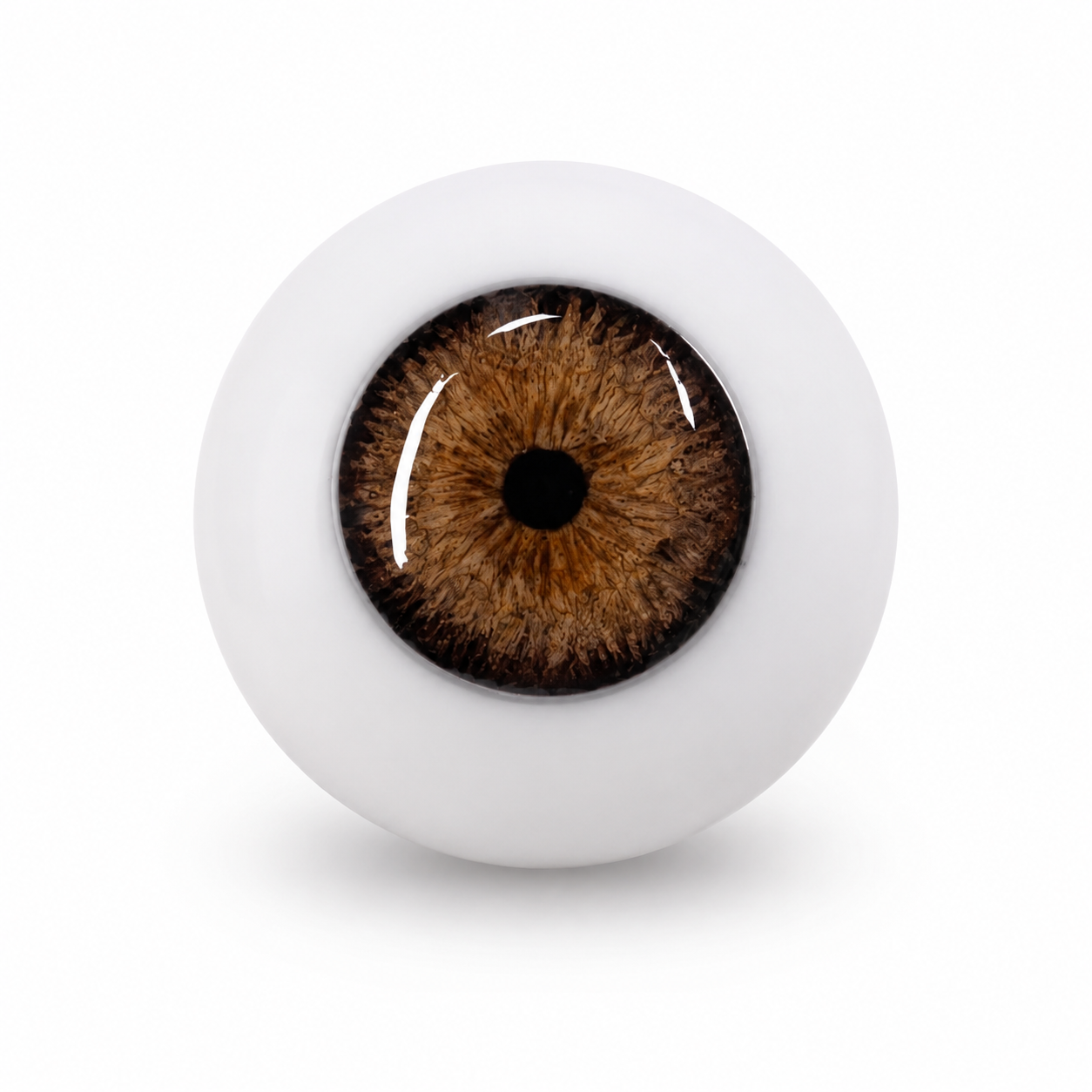 Handmade Brown Decorative Eye
