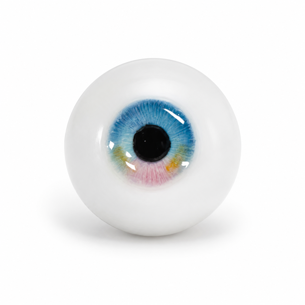 Handmade Rainbow-Blue Decorative Eye