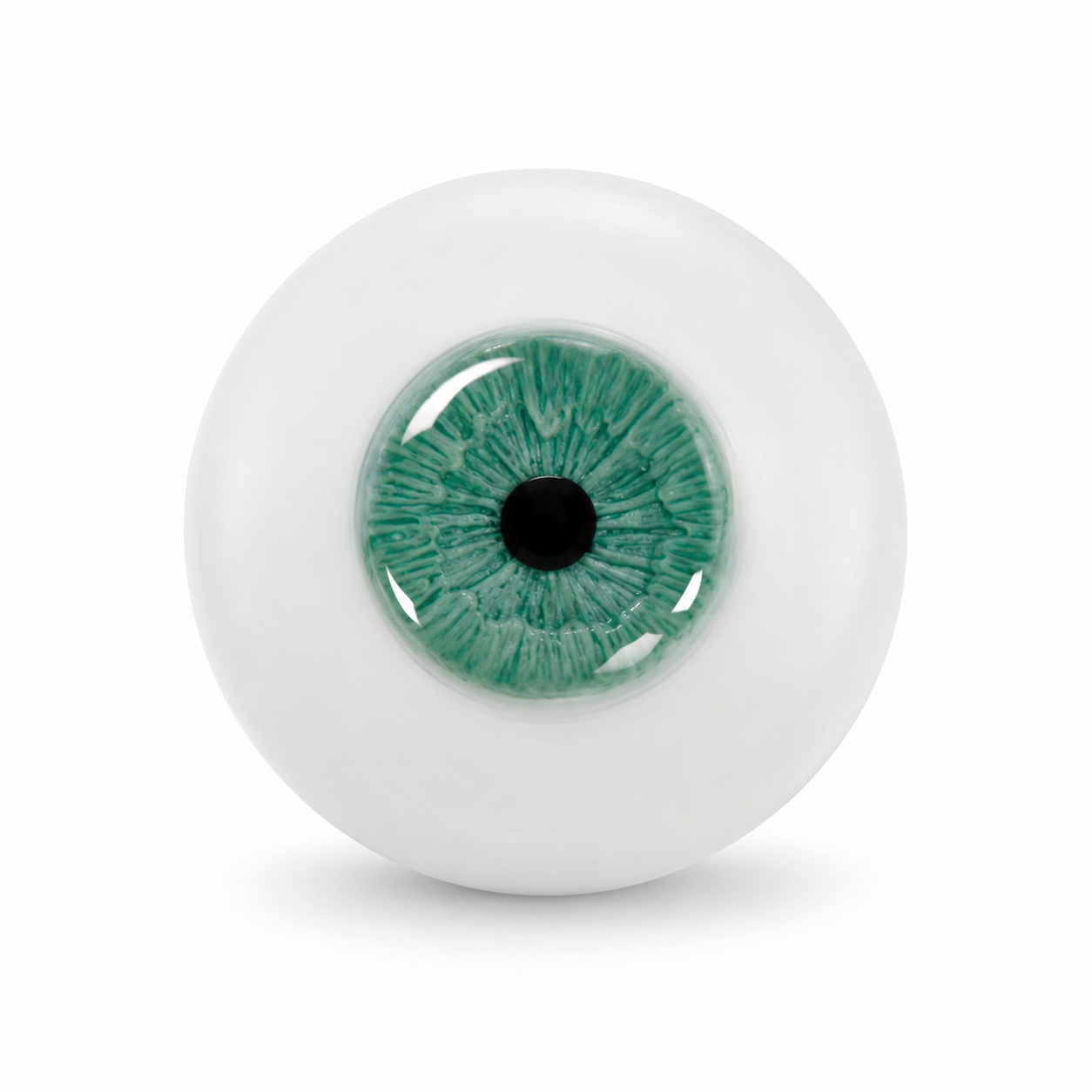Handmade Teal-Green Decorative Eye